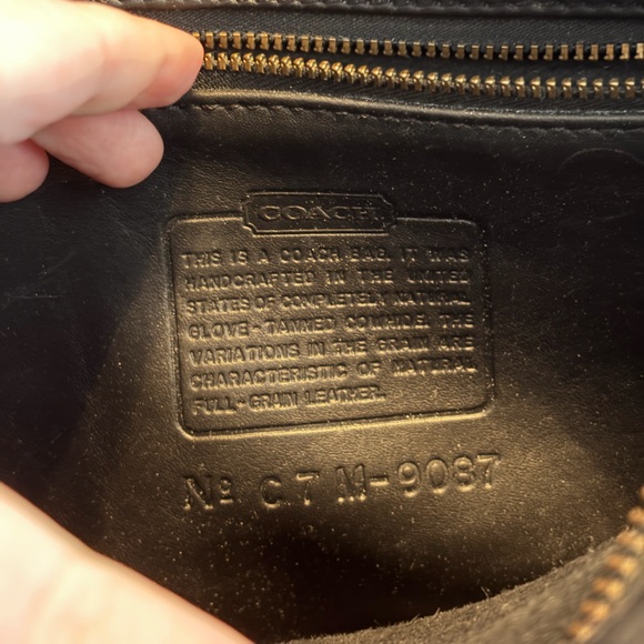 Black Coach Metropolis Crossbody 9087 - Picture 4 of 10